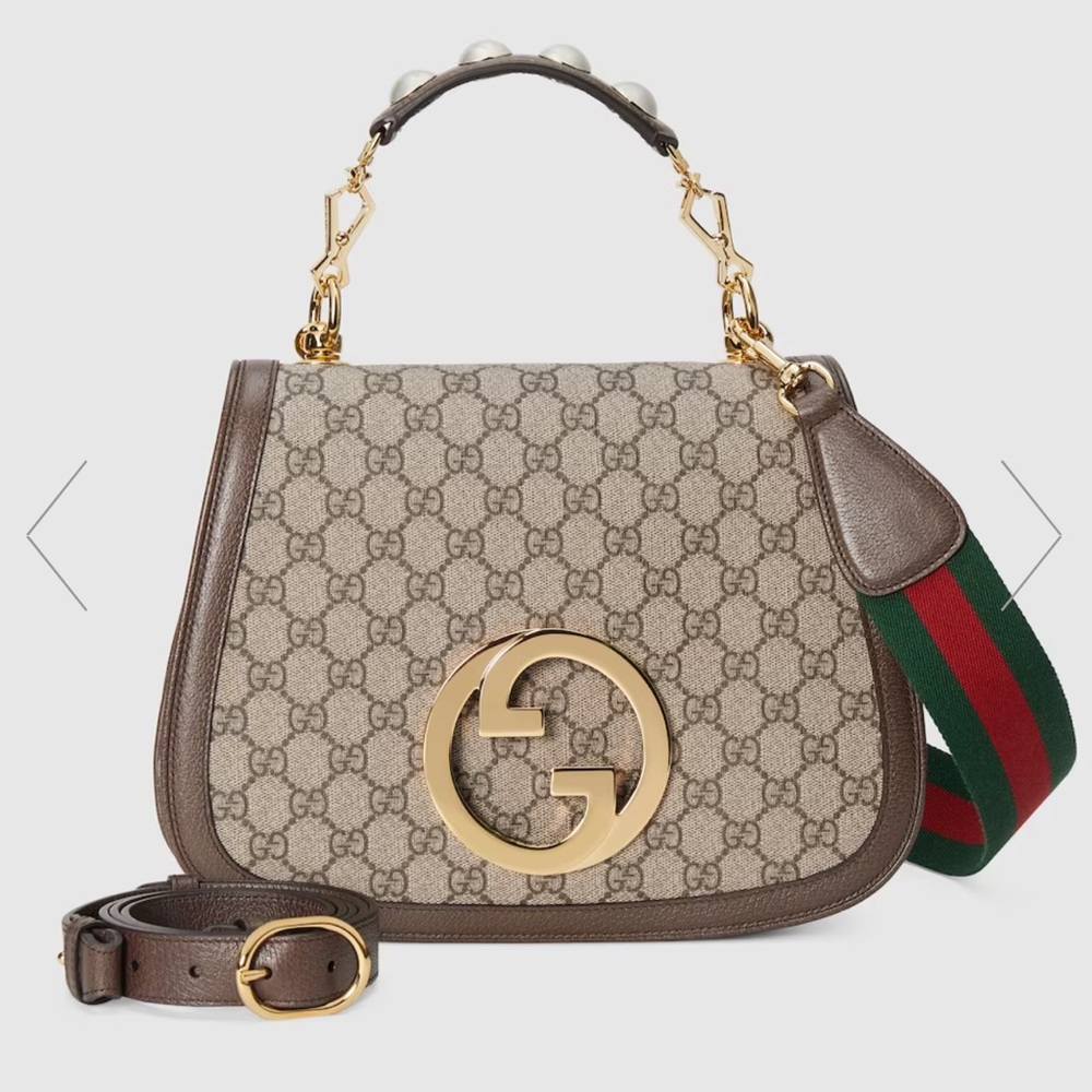 Gucci Blondie Top Handle 2023 larger Bag Cross Body like New